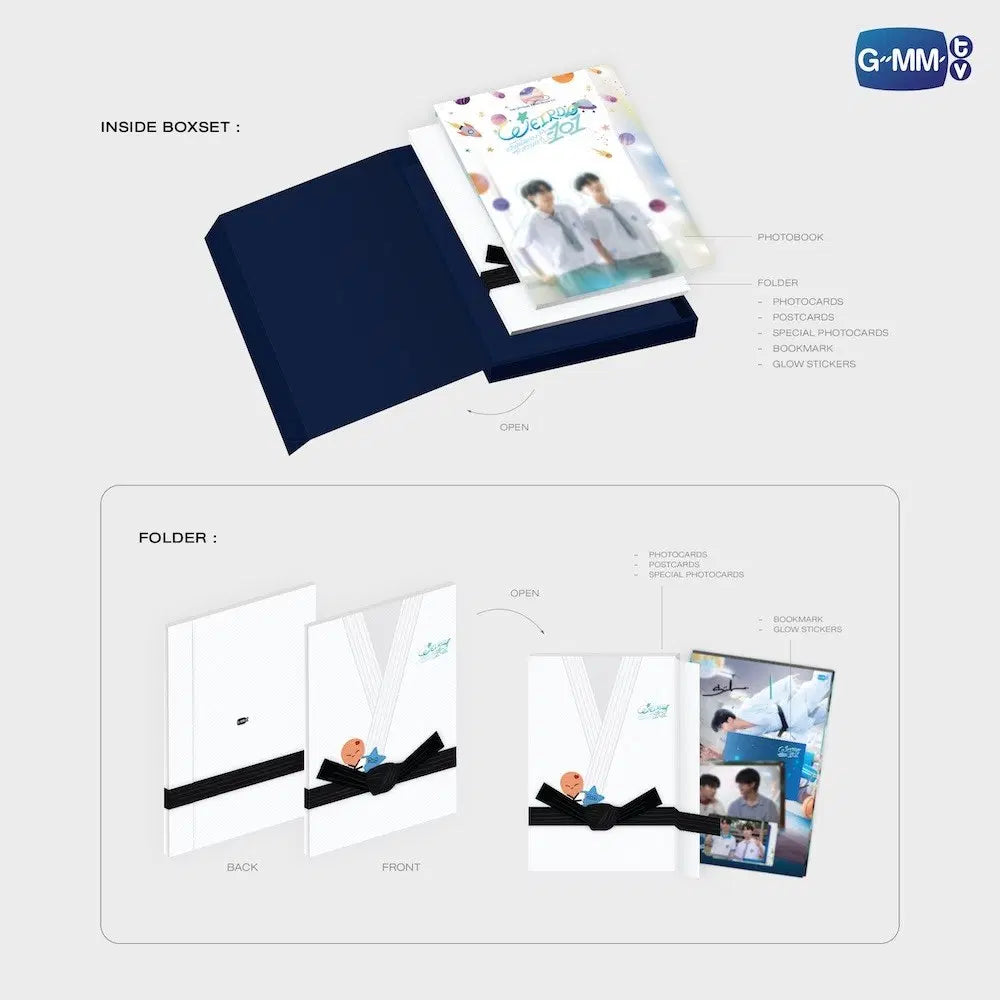 [PREVENTA] WEIRDO-101 แรงโน้มถ่วงระหว่างเรา MEMORIAL BOXSET