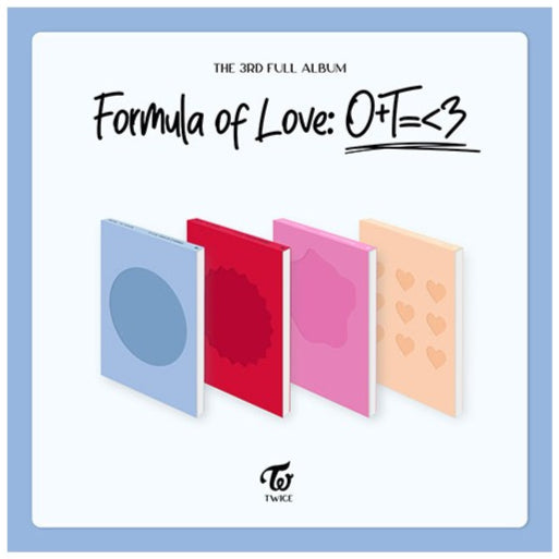 TWICE 3rd Album - Formula of Love (Random Ver.) CD (BAJO PEDIDO)