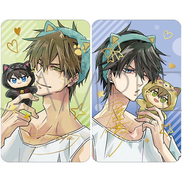 [BAJO PEDIDO] I'm Being Threatened by the #1 Man I Want to Be Held By. Foil-stamped Double-Sided Card Set (2 cards)