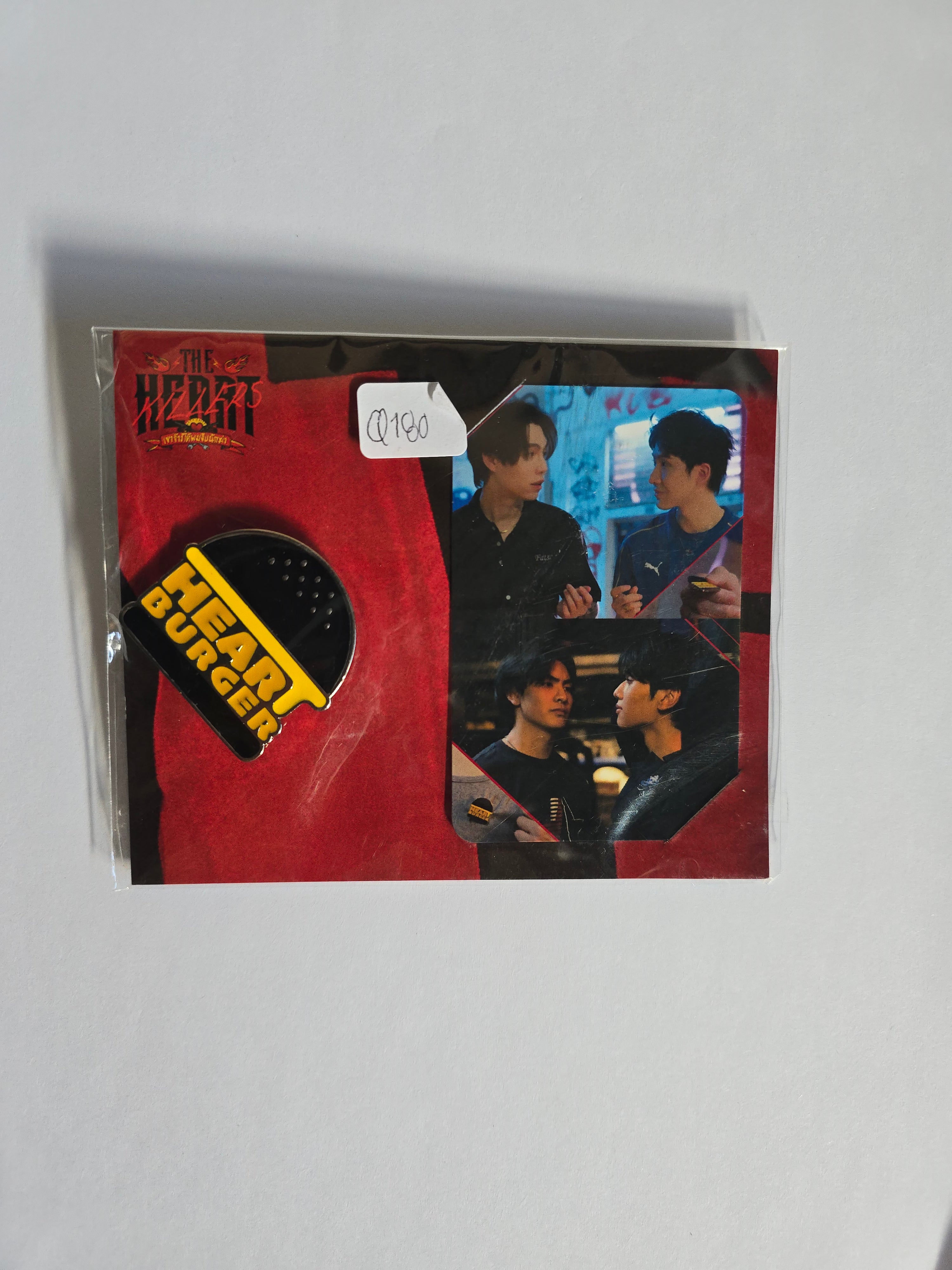 [ENTREGA INMEDIATA] HEART BURGER PIN | THE HEART KILLERS เขาจ้างให้ผมจีบนักฆ่า