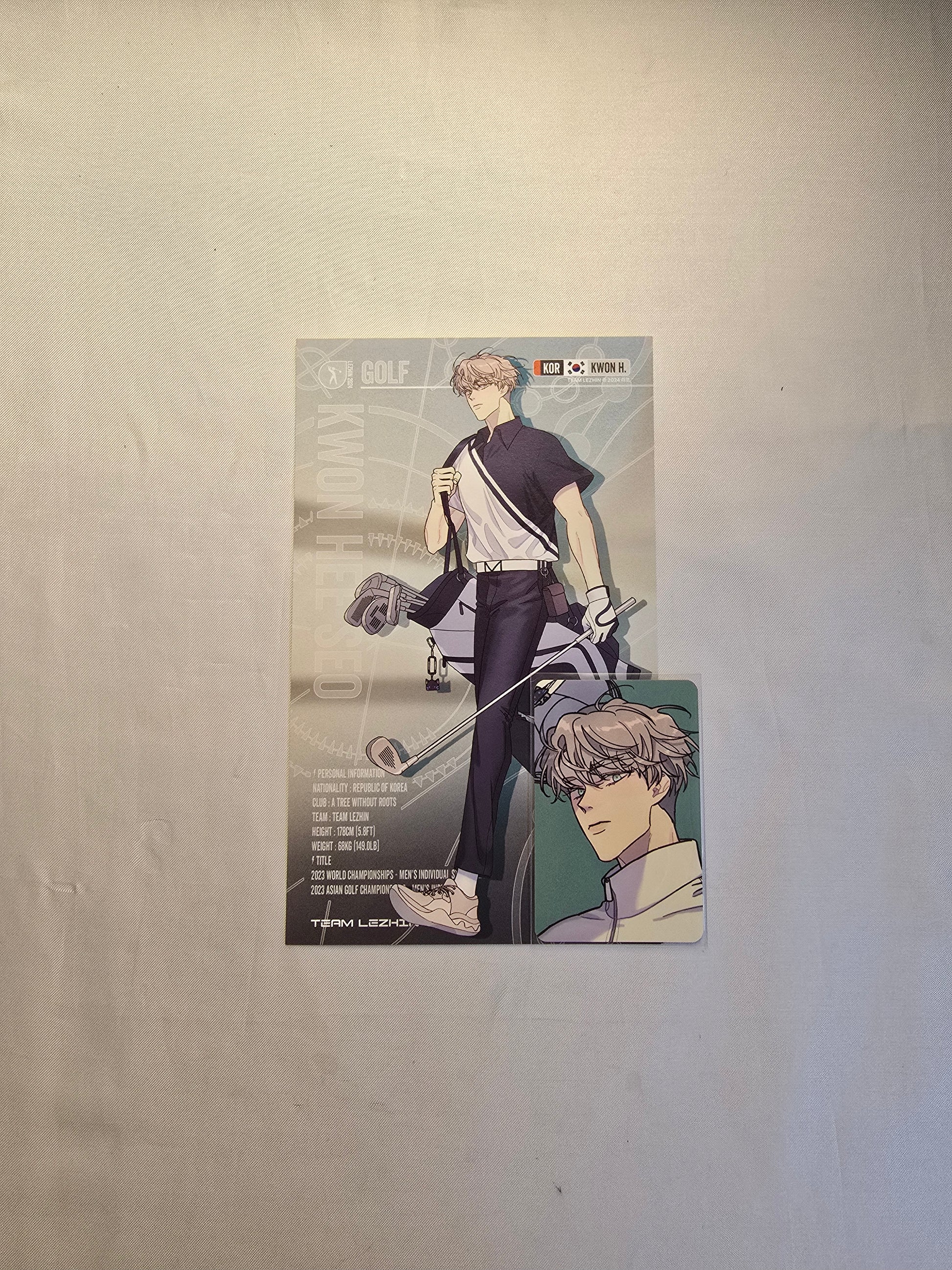 [ENTREGA INMEDIATA] POSTCARD + PHOTOCARD - CALENDAR LEZHIN 2024