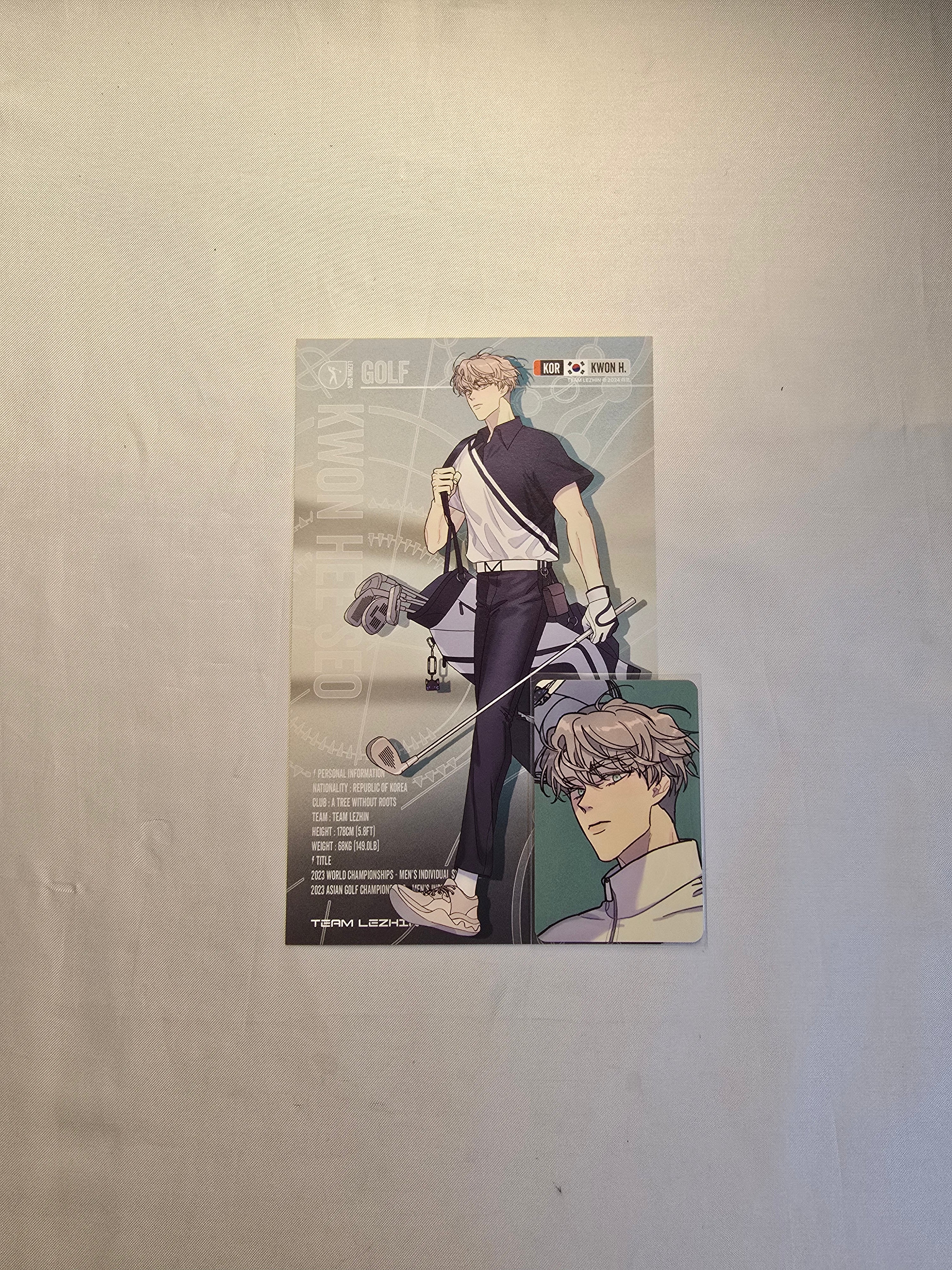 [ENTREGA INMEDIATA] POSTCARD + PHOTOCARD - CALENDAR LEZHIN 2024