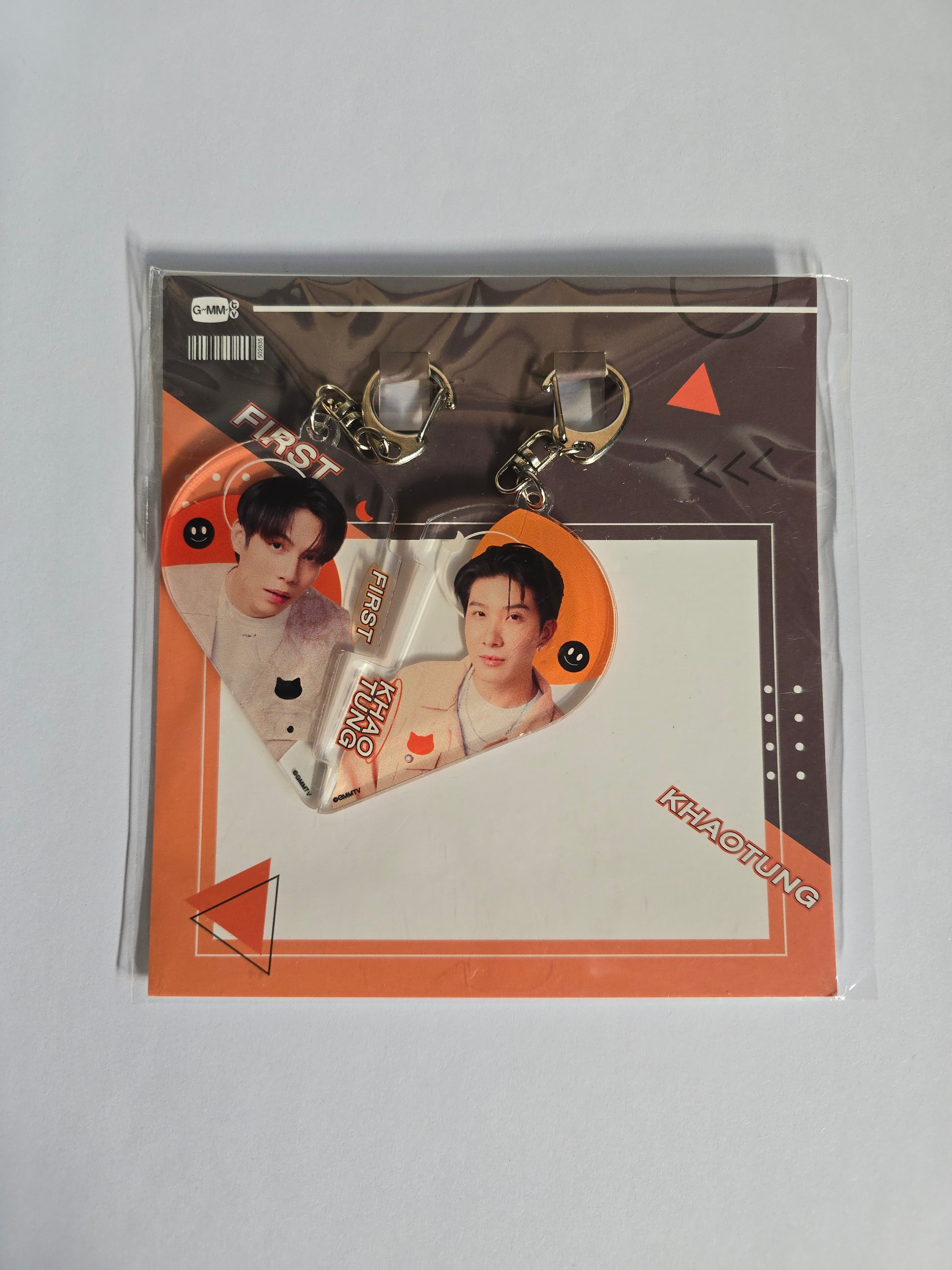 [ENTREGA INMEDIATA] FIRSTKHAOTUNG HEART PUZZLE ACRYLIC KEYCHAIN