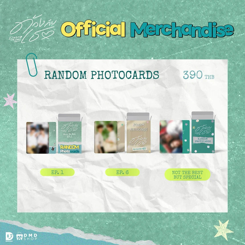 [BAJO PEDIDO] DUANG WITH YOU OFFICIAL MERCHANDISE | Random Photocards