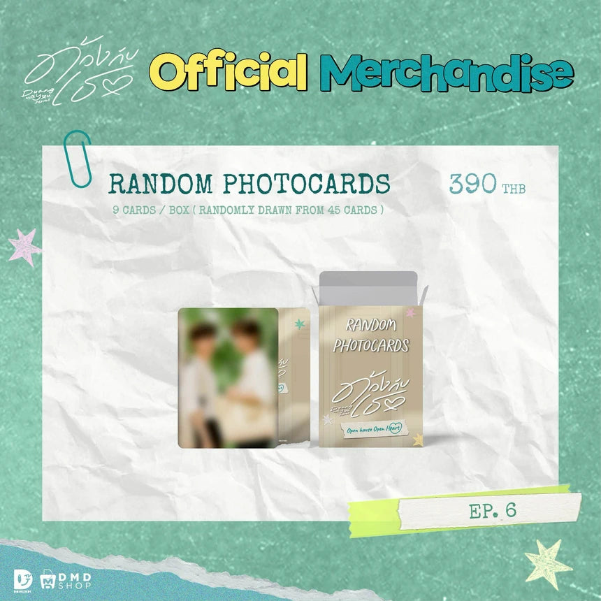 [BAJO PEDIDO] DUANG WITH YOU OFFICIAL MERCHANDISE | Random Photocards
