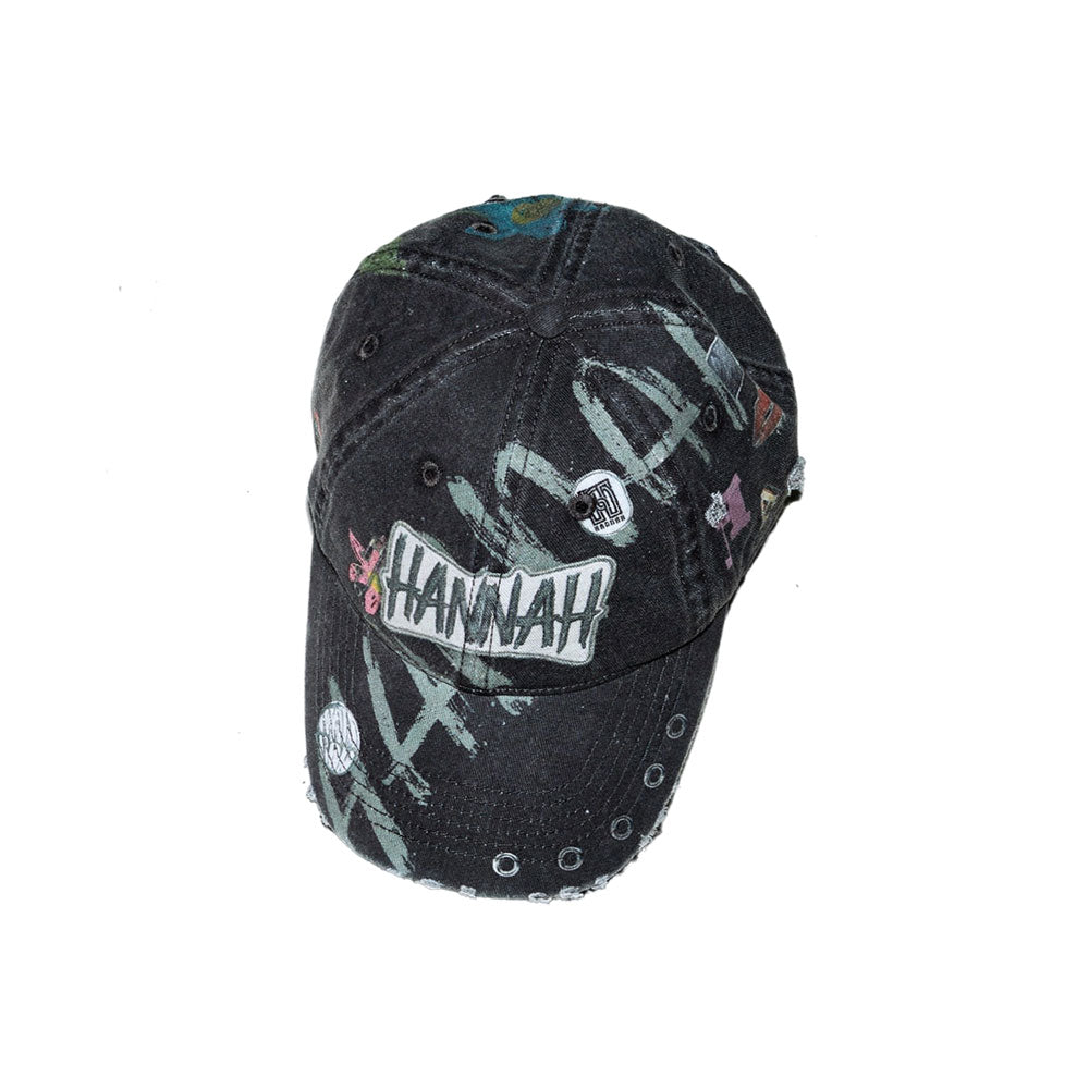 [BAJO PEDIDO] Fake Printed Cap — Black Version