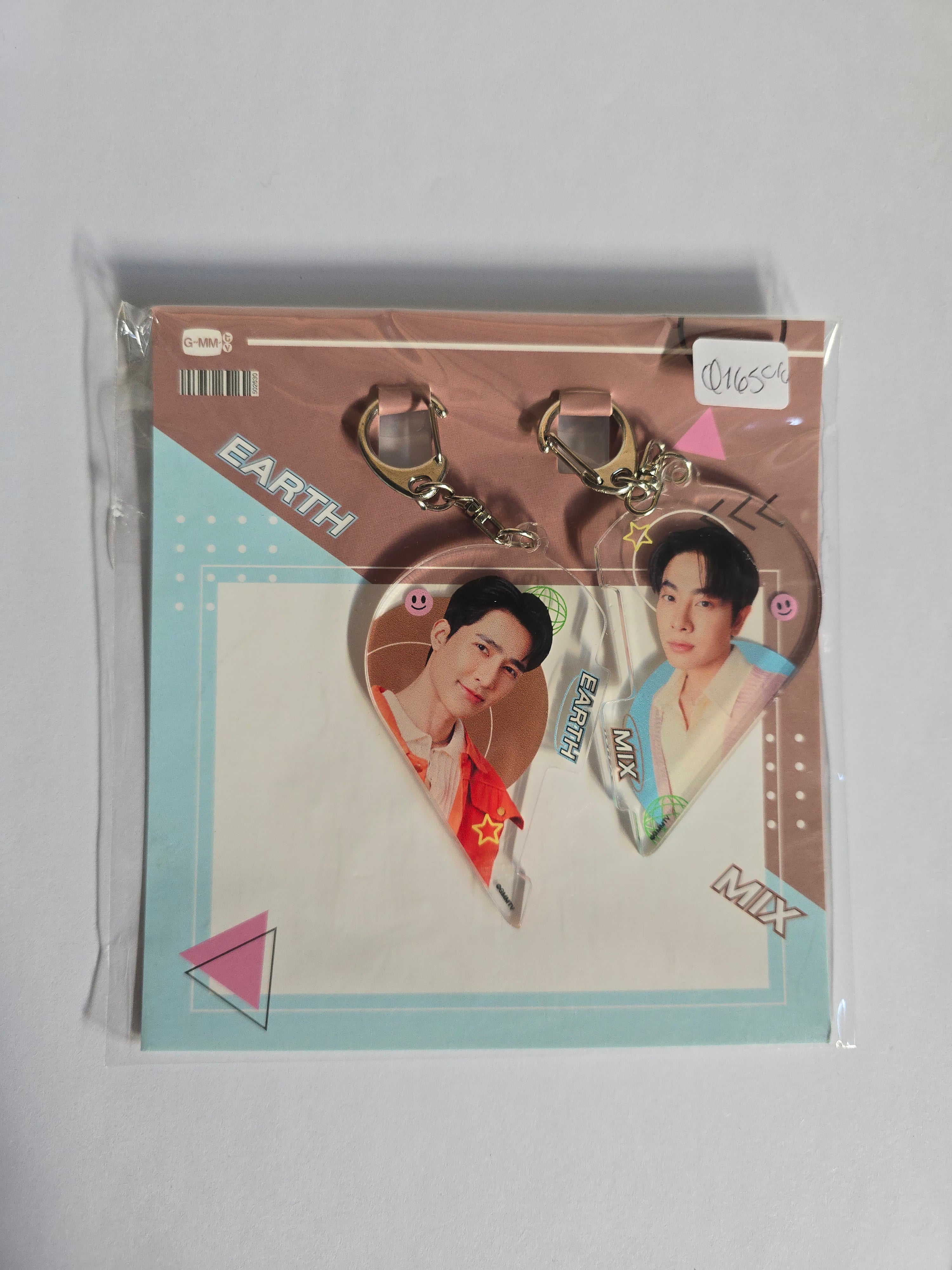 [ENTREGA INMEDIATA] EarthMix HEART PUZZLE ACRYLIC KEYCHAIN