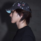 [BAJO PEDIDO] Fake Printed Cap — Black Version