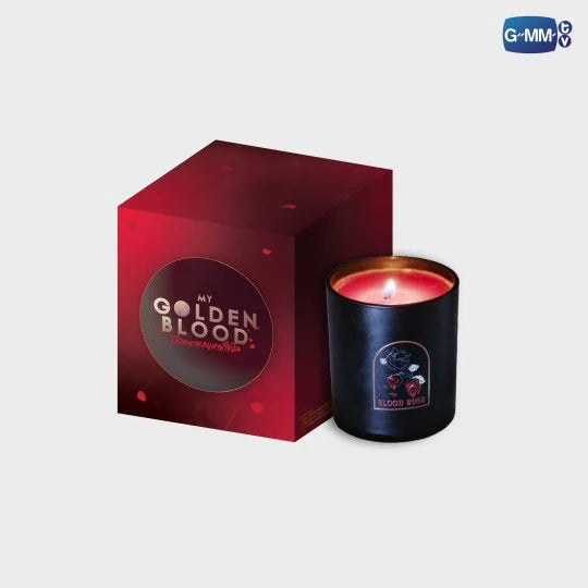 WHISPER OF ROSE SCENTED CANDLE  | MY GOLDEN BLOOD เลือดนายลมหายใจฉัน