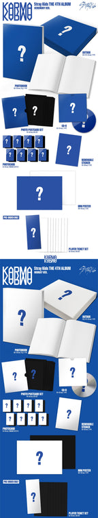[BAJO PEDIDO][SET] Stray Kids 4th Album - KARMA (SET Ver.) 2CD