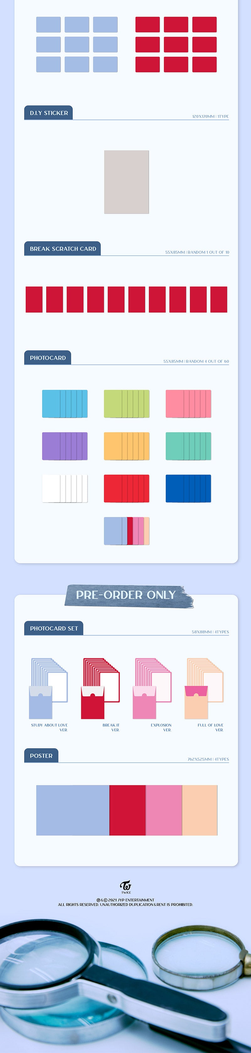 TWICE 3rd Album - Formula of Love (Random Ver.) CD (BAJO PEDIDO)